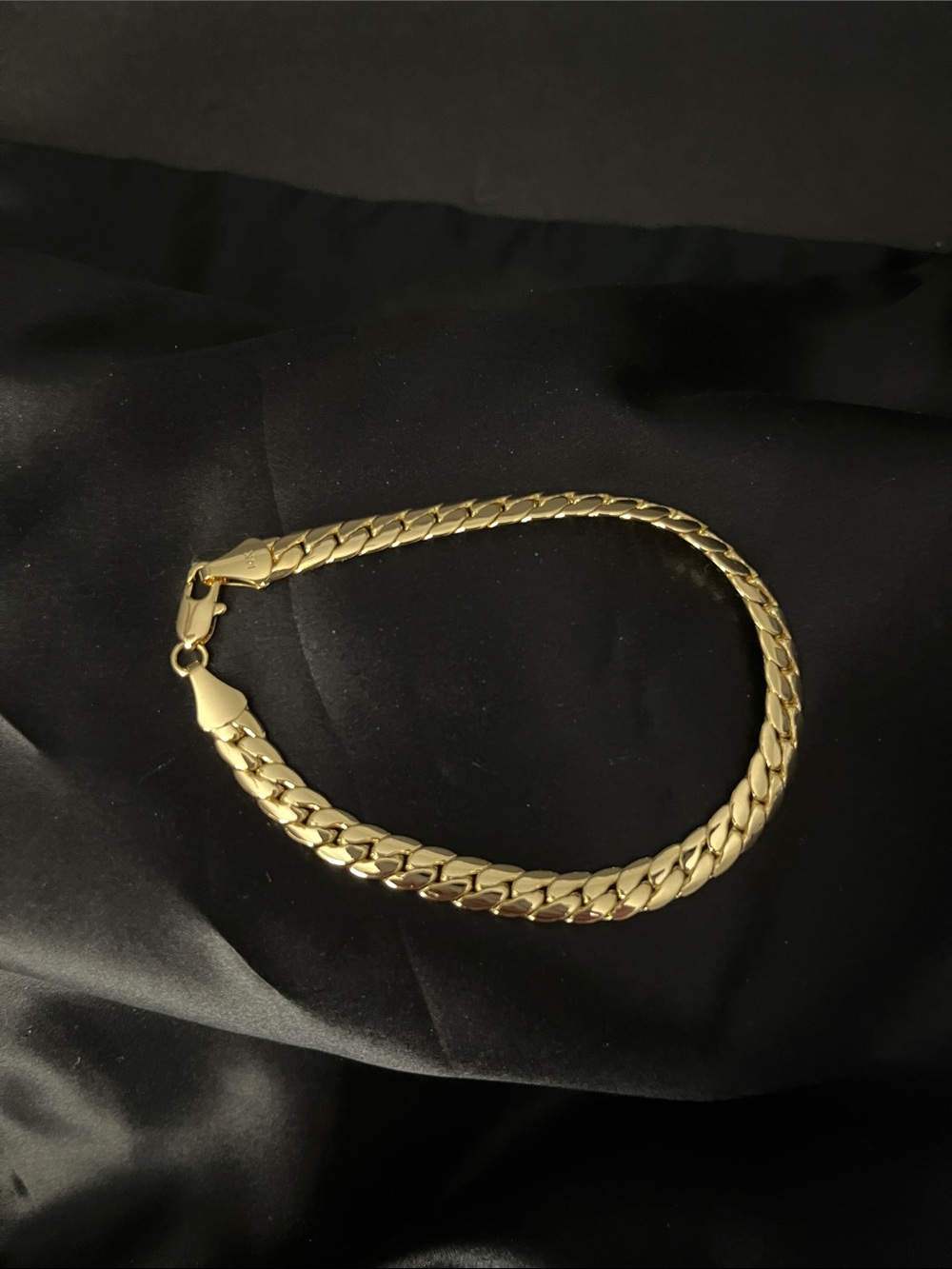 14K Gold Filled Cuban Link Bracelet – 8 Inch - 13g